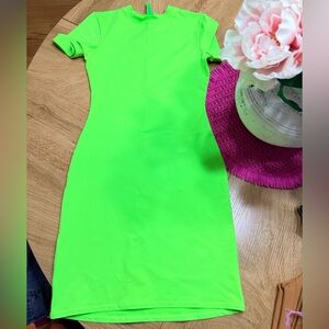 SKIMS Neon Green Top